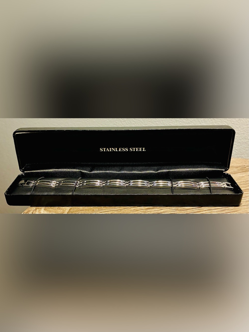 Stainless Steel Men’s Bracelet - Silver